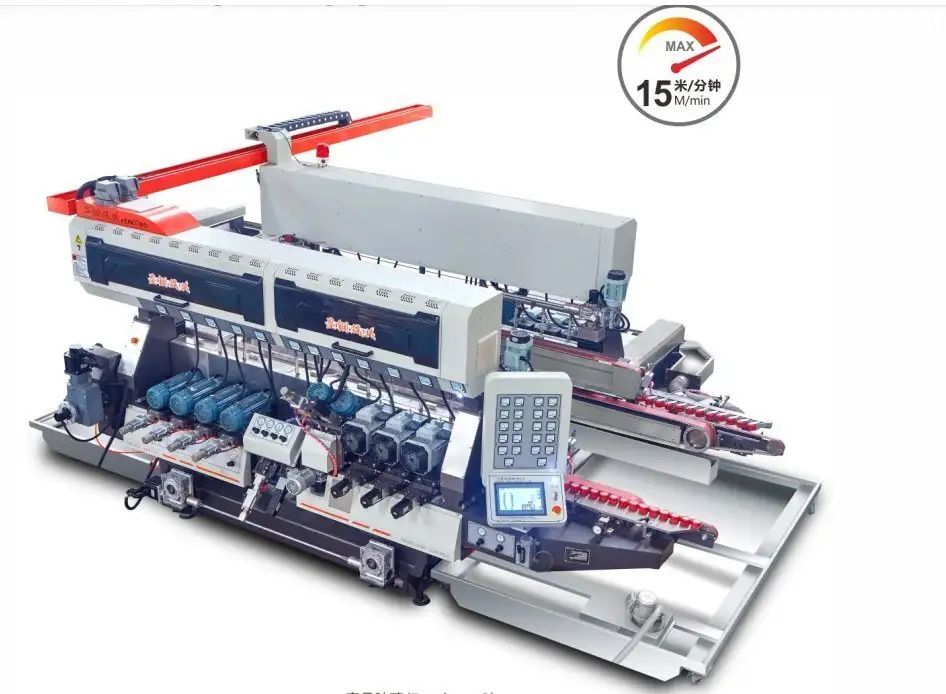 Fully Automatic High Speed Polishing Double Straight-Line Edging Series Machine 1