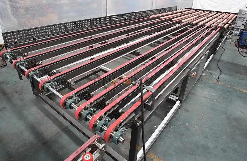 Enkong SM 26 double edger machine series for photovoltaic panel processing 4