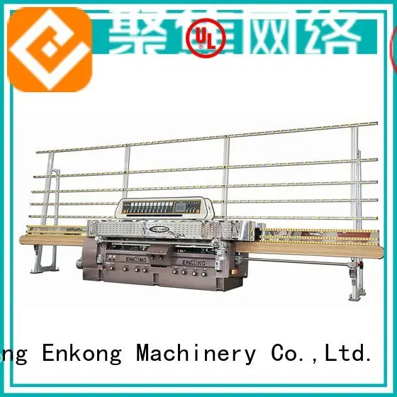 straightline glass Enkong glass straight line edging machine 1