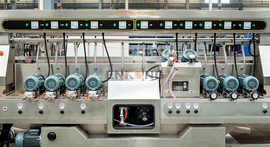 glass double edger straight-line speed Enkong Brand company 4