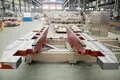 glass double edger line Enkong company 6