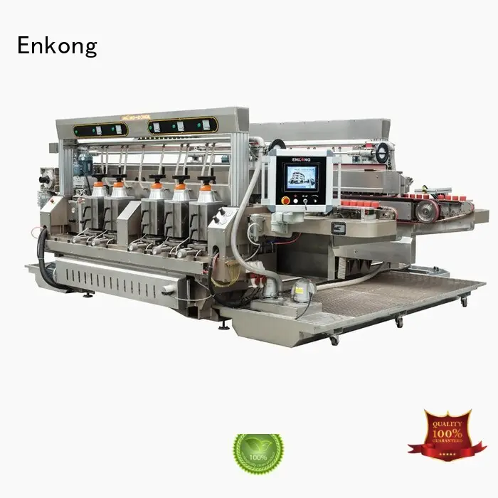 glass double edger machine line edging Warranty Enkong 1