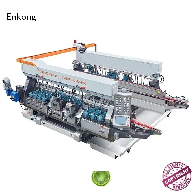 round straight-line double edger machine Enkong Brand company 1