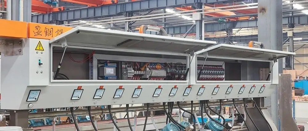 speed straight-line double edger glass Enkong 3