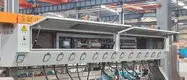 speed straight-line double edger glass Enkong 3
