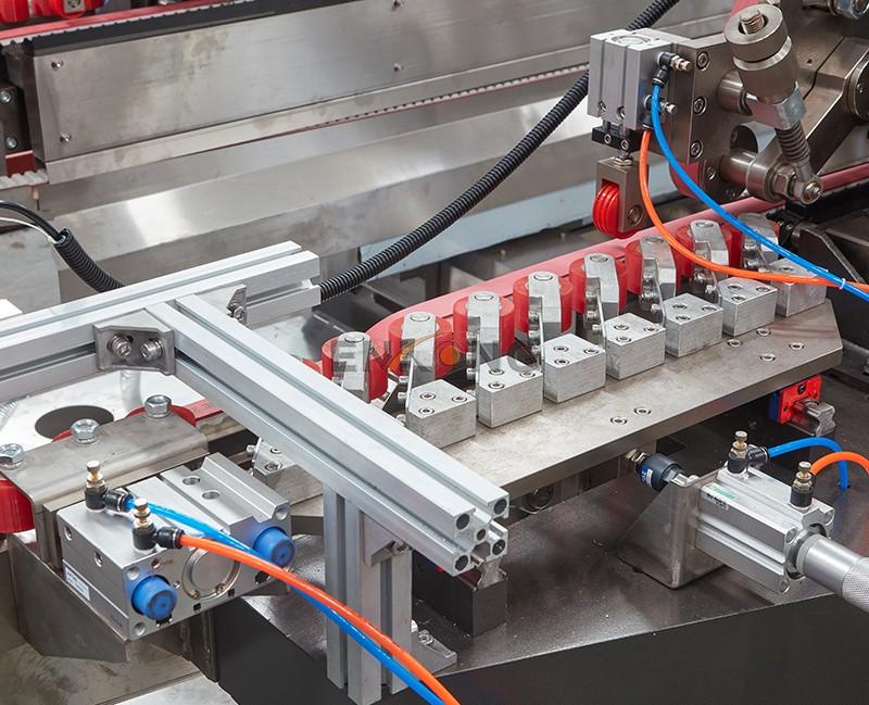 production line double edger double Enkong 4