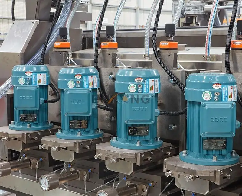 production line double edger double Enkong 6