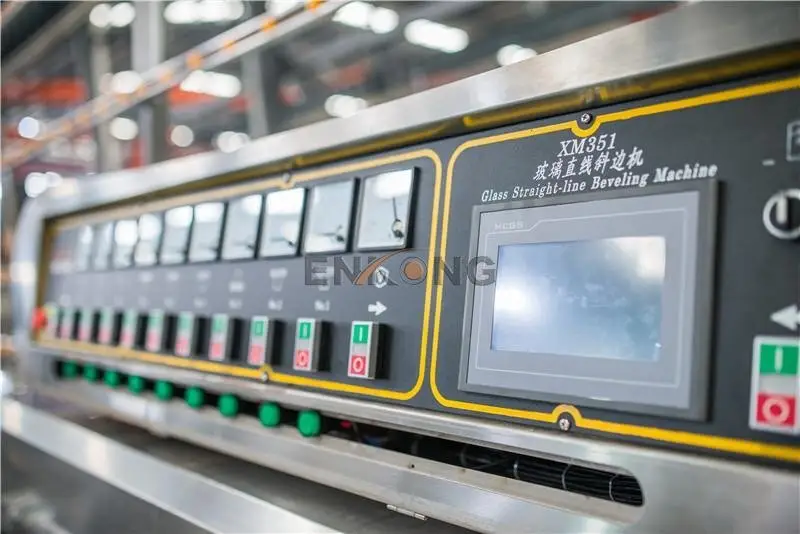 straight line Custom beveling glass glass beveling machine Enkong straight-line 5