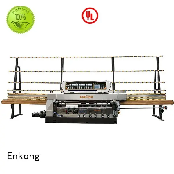 pencil edging glass glass edge polishing machine Enkong 1