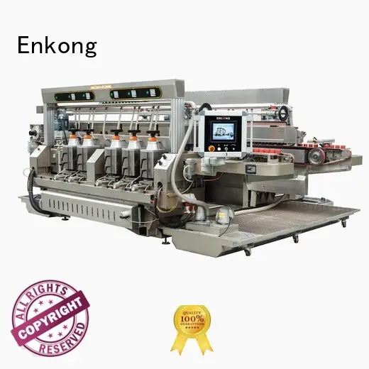 edging
 glass
 glass double edger straight-line speed Enkong Brand company double
 straight-line 1