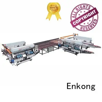 Enkong Brand round straight-line double glass double edger machine 1