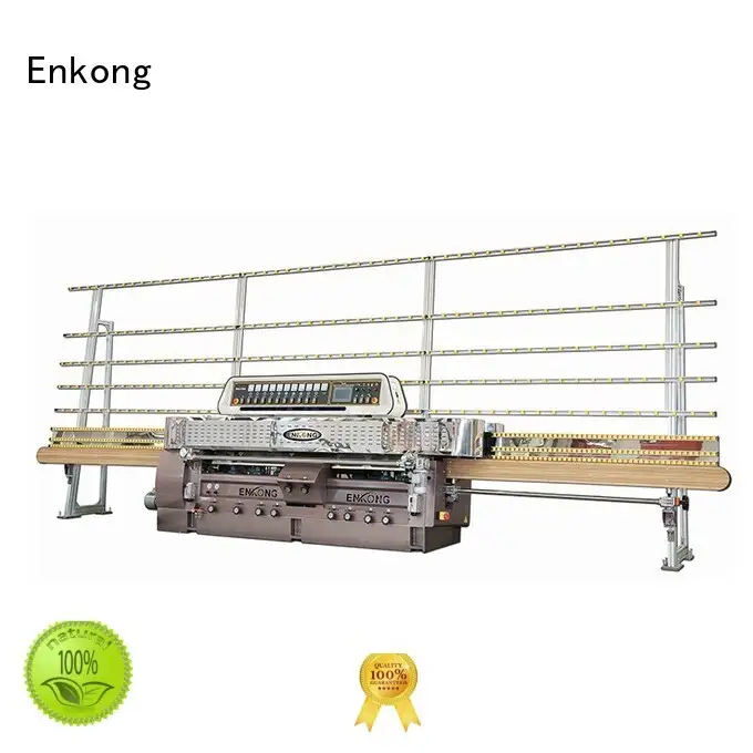 glass straight line edging machine glass machine Warranty Enkong 1