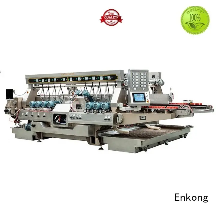 Enkong Brand round line glass double edger glass 1