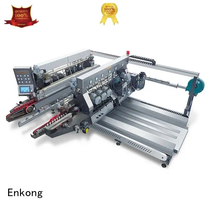 double machine glass double edger Enkong manufacture 1