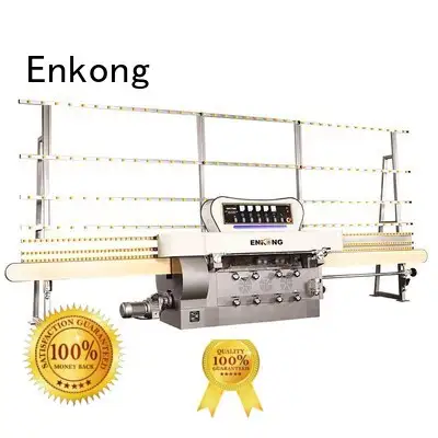 straight-line glass edge polishing machine Enkong company 1