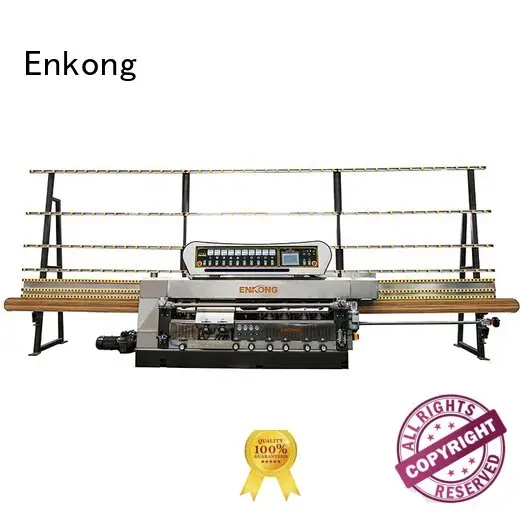 machine straight-line glass edge polishing machine for sale Enkong manufacture 1