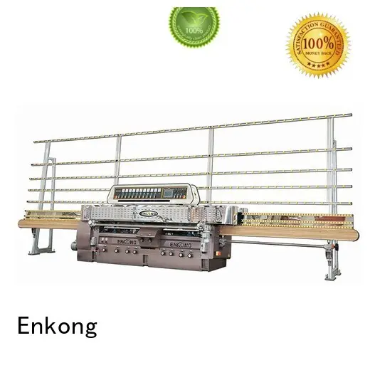 Custom straightline edging glass machinery Enkong machine 1