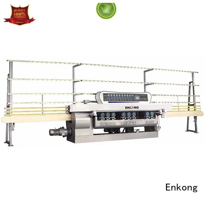 straight line machine beveling Enkong Brand glass beveling machine supplier 1