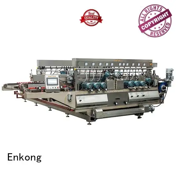 glass double edger double straight-line Enkong Brand 1