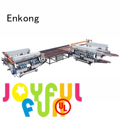 glass double edger speed machine Warranty Enkong 1