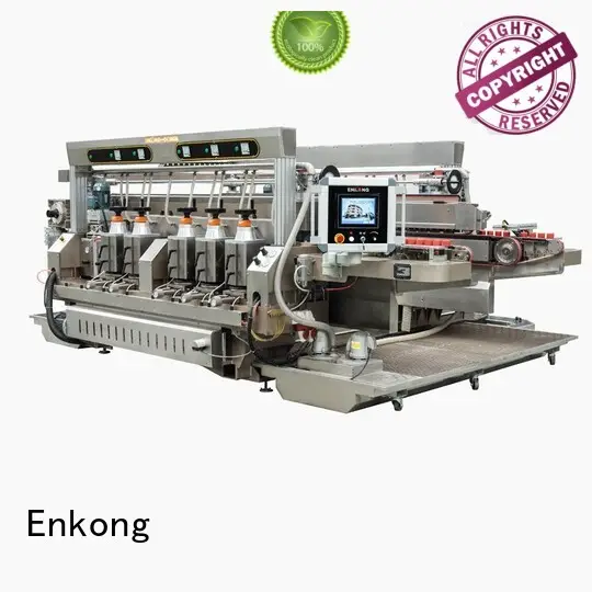 speed glass edging Enkong Brand double edger supplier 1