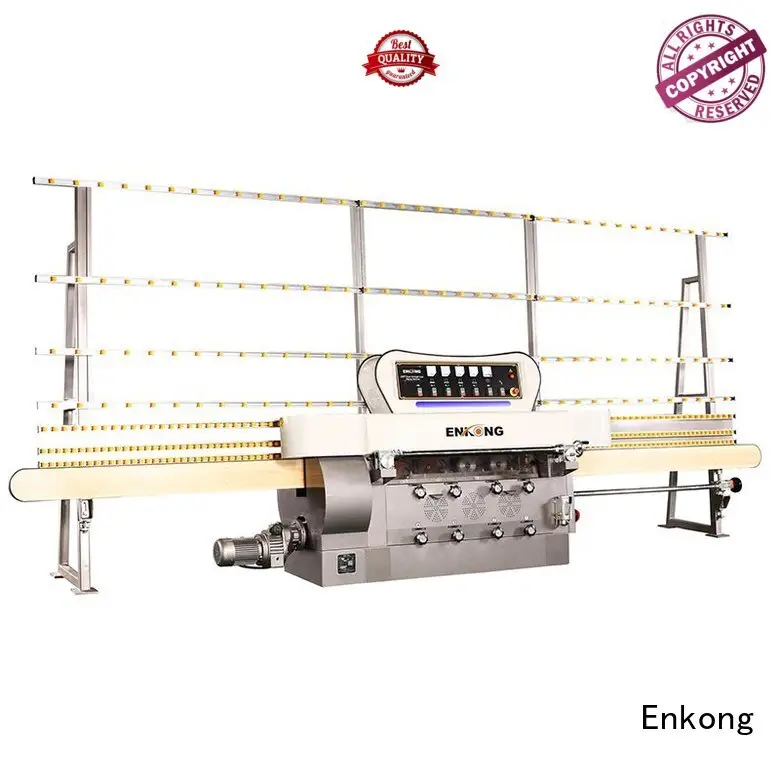 Enkong Brand straight-line machine custom glass edge polishing machine for sale 1
