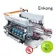 glass straight-line glass double edger line Enkong company 1