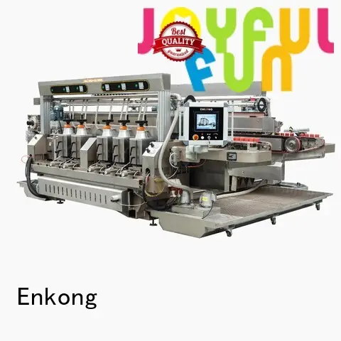 Enkong Brand speed production glass double edger 1