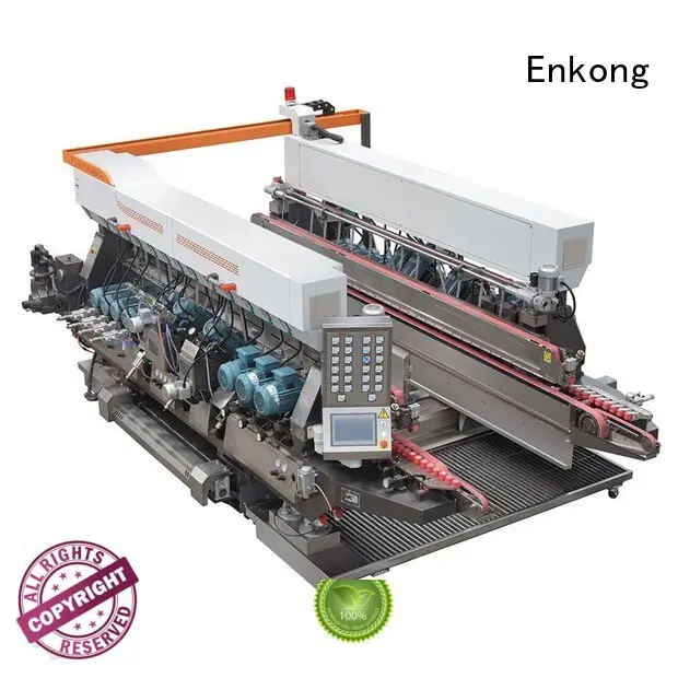 Enkong Brand glass speed straight-line glass double edger 1