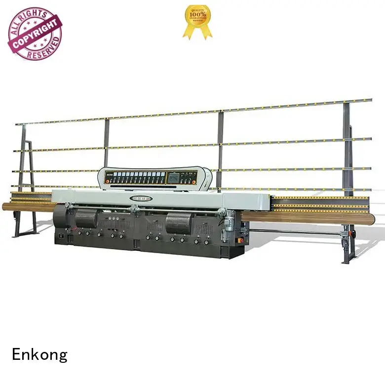 glass edge polishing machine for sale edging straight-line machine Enkong Brand 1