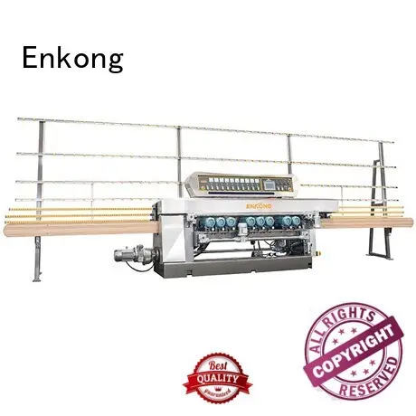 machine straight line glass Enkong Brand glass beveling equipment factory 1