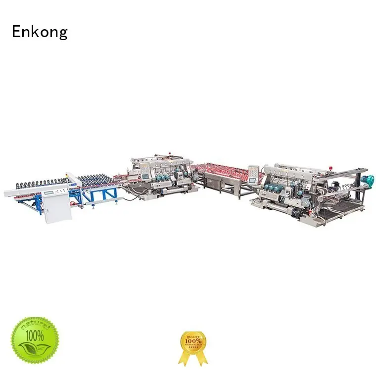 edging line production Enkong Brand glass double edger factory 1
