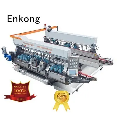 glass
 straight-line
 Enkong Brand machine glass double edger round supplier 1