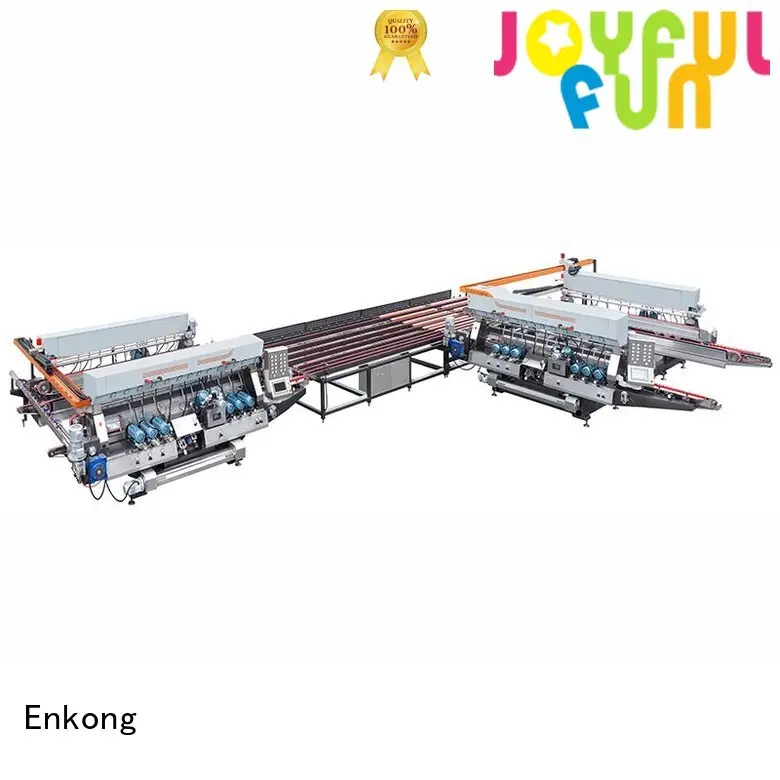 Enkong Brand double production double edger glass factory 1