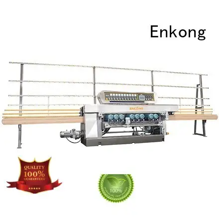 Quality Enkong Brand straight-line glass glass beveling machine 1