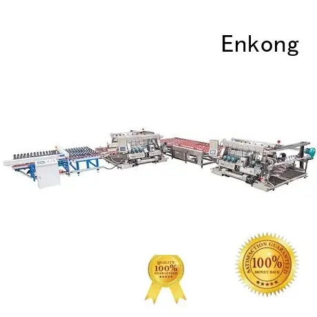 production speed glass double edger Enkong Brand 1
