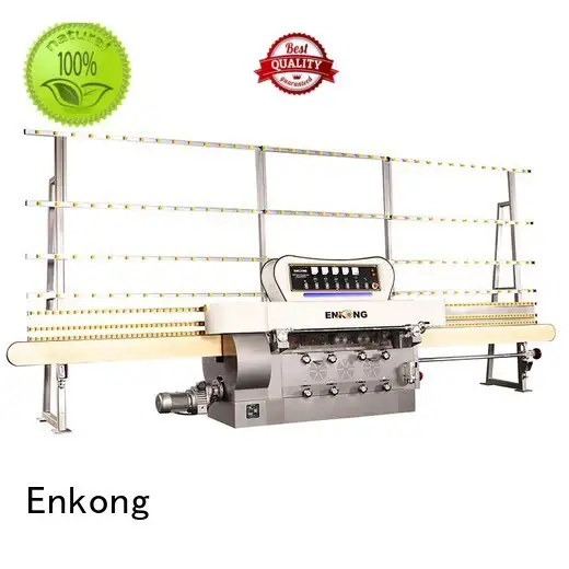 pencil edging straight-line glass edge polishing machine for sale Enkong Brand 1