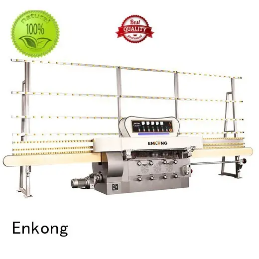 pencil edging straight-line glass edge polishing machine for sale Enkong Brand 1
