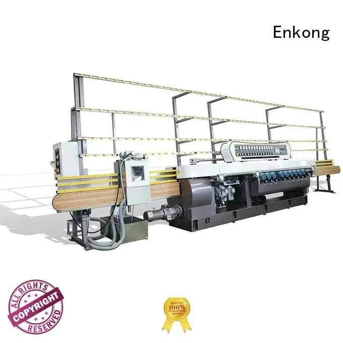 straight-line
 straight line straight-line glass beveling machine Enkong Brand glass
 beveling 1