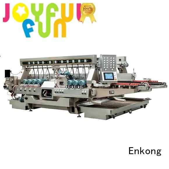 glass double edger production Enkong Brand double edger glass
 straight-line 1