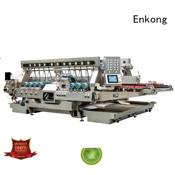 line glass double edger round Enkong company 1