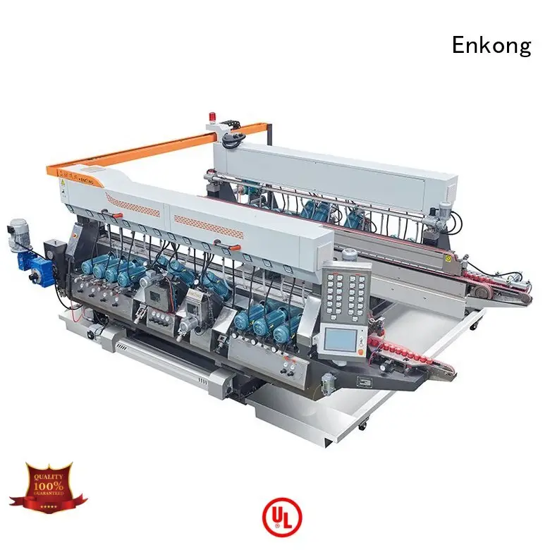 glass double glass double edger machine speed Enkong Brand 1