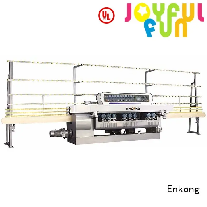 beveling straight line glass glass beveling machine Enkong 1