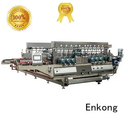 glass double edger straight-line speed line Enkong Brand company 1