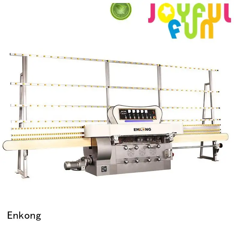 Quality Enkong Brand glass edge polishing machine for sale glass straight-line 1