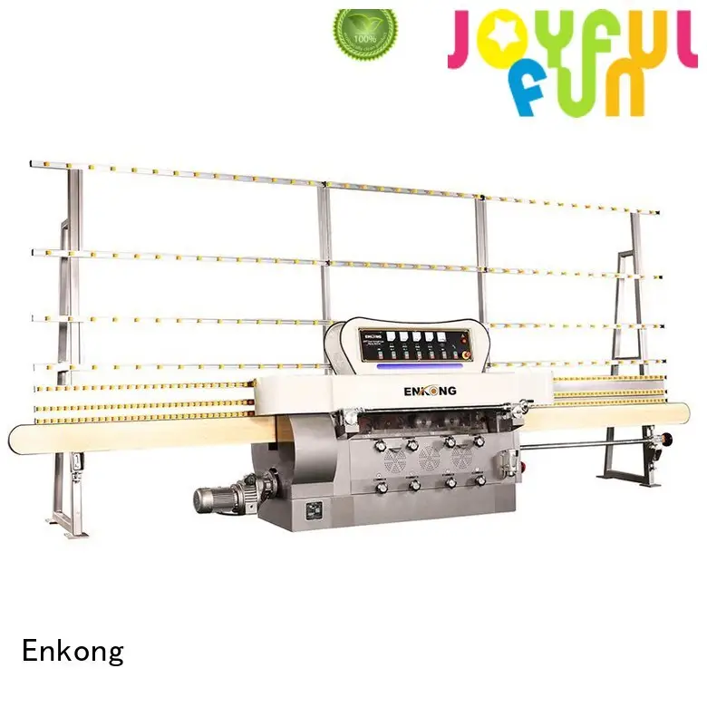 Quality Enkong Brand glass edge polishing machine for sale glass straight-line 1