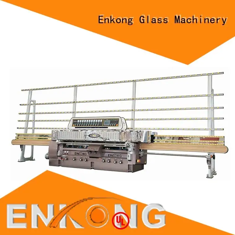 Enkong professional glass straight line edging machine wholesale for processing glass 1