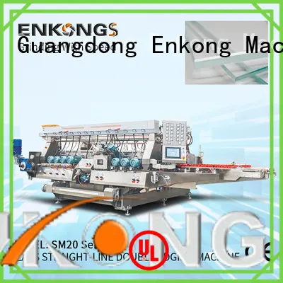 Enkong quality glass double edger series for photovoltaic panel processing 1
