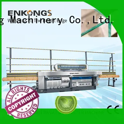 Enkong real glass mitering machine manufacturer for polish 1