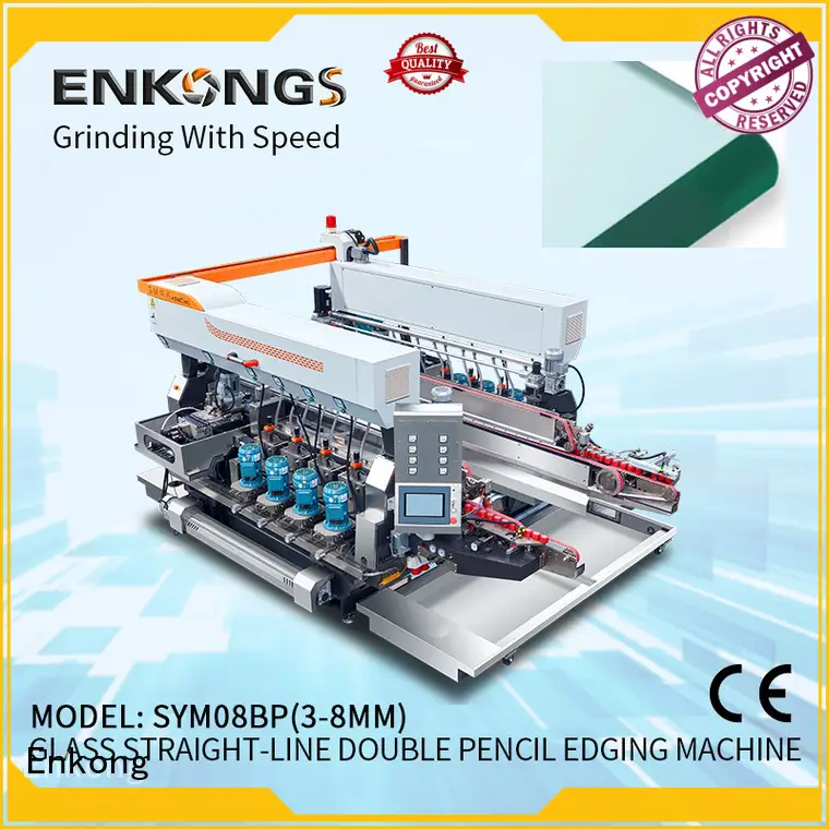 Enkong SM 26 double edger factory direct supply for photovoltaic panel processing 1